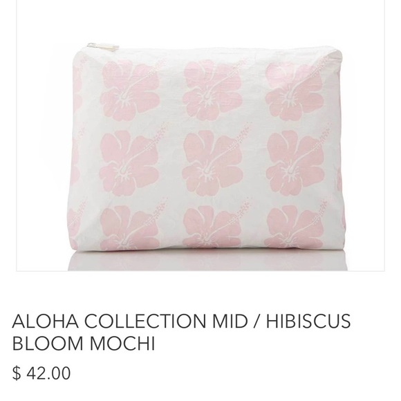 ALOHA Collection Mid Hibiscus Bloom Pouch - Picture 8 of 8